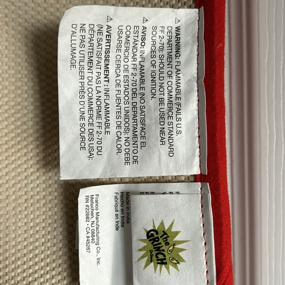 Grinch bath set - Picture 3 of 6